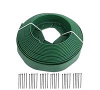 Lawn Edging Kit di bordi paesaggistici for in plastica for erba da prato fissa 5/10 m con punte ancoraggio
