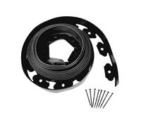 Lawn Edging Kit di bordi paesaggistici for in plastica for in for prato fisso da 5/10 m con punte ancoraggio facile installare