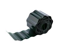 Lawn Edging Striscia for bordi ondulati del bordo prato in plastica for da giardino for abbellimento di aiuole fai te, barriera a terra for cortile