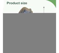 Lawn Mower Gear Replacement Head, Aluminum Alloy Trimmer Attachment, 4.72x3.15x2.76 Inches Quick Change Lawn Tool Accessory for Agricultural, Golf Course and Commercial Grounds Maintenance