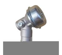 Lawn Mower Gear Replacement Head, Box Lawn Trimmer Accessory, Aluminum Alloy Housing, Quick-Change Coupling Tool for Garden, Park, Commercial, Agricultural, Maintenance, 12x8x7cm