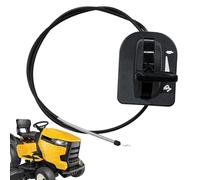 Lawn Mower Throttle Controls - Safe Choke Mower Throttle Cable, Tractor Control Cable with Smooth Operations Feature, Metal Control Accessories with Stable Structure, Mowing Equipment Replacement Part
