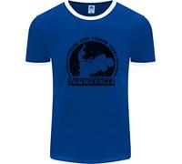 Lawn Ranger Divertente Giardinaggio Giardiniere Erba Uomo Ringer T-Shirt
