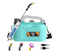 Lawn Sprayer - Battery-Powered Landscape Sprayer 1.35 Gallon | Adjustable Fertilizing Sprinkler with Telescopic Wand Watering Mister for Yard Indoor Home Backyard Farm Patio Greenhouse Camping