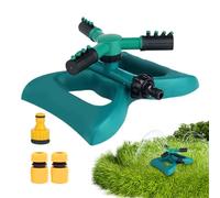 Lawn Sprinkler - Yard Sprinklers for large Area Coverage, Garden Irrigation System Water Sprayer for Kids, Pets, Parks, Nurseries & Vegetable Patches