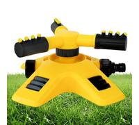 Lawn Sprinklers For Yard, 3-Arm Plant Waterer, Sprinklers For Yard, 360° Rotating Weather-Resistant Sprinkler For Lawn Garden Farm Greenhouse Vegetable Landscaping Pool Patio