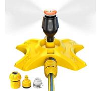 Lawn Sprinklers For Yard, 8.27x7.87x5.51 Inches Rotating Watering Irrigation System | Rotating Garden Sprinkler - For Grass Garden Backyard Flower Plants Greenhouse Farm Parks