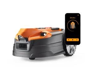 LawnMaster AMD18i-800 - MX 24V Robot tosaerba con ricarica automatica e visione artificiale con app
