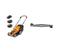LawnMaster CLMF2437G Tagliaerba Senza Filo 24V +37cm Ersatzmesser für LawnMaster CLMF2437G 24V 37cm Rasenmäher