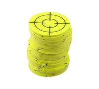 Lawnoval 100 bersagli riflettenti acrilici per rilevamento stazioni totali, fogli per mirino argento in dimensioni da 20 mm a 60 mm, compatibili con tunnel, ponti e monitoraggio degli edifici