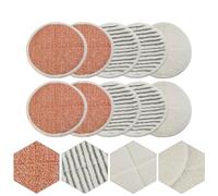 Lawnoval 10pcs Microfibra Tamponi di Pulizia Lavabile Mop Pad Per Bissell Spinwave 20522 2240N 2039A Panno di Pulizia Pad Sostituzione