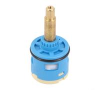 Lawnoval 3-Way Doccia Flusso Deviatore Cartuccia Ricambio Parte di Ceramica Nucleo In Plastica ABS Miscelatore Rubinetto Valvola 33Mm*68Mm Bagno Doccia Controllo