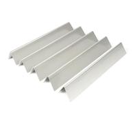 Lawnoval 5 barre di condimento in acciaio inox per griglie a gas Weber Spirit serie 300, compatibili con E-310/S-320 2013-2017, coperture di ricambio per bruciatori aromatizzanti, 38,8 x 6,6 cm