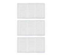 Lawnoval Accessori di ricambio per aspirapolvere robot Vexilar W7/W11, bianco, 3/6 pezzi, rete filtrante durevole e plastica per aria più pulita e pavimenti igienici in case con animali domestici e