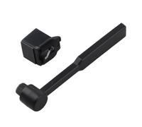 Lawnoval ATN3600LE - Puntina ovale di ricambio per giradischi AT-LP60X AT-LP60 AT-PL300, 0,3 x 0,7 mm, in fibra di carbonio, con spazzola per dischi