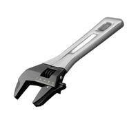 Lawnoval Chiave regolabile compatta con ganascia larga 3,8 cm, scala metrica e imperiale incisa, realizzata in acciaio al cromo vanadio, per riparazioni automobilistiche e domestiche, 20,3 cm