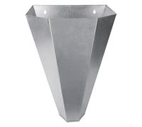 Lawnoval Cono di restrizione della parte posteriore piana d'acciaio galvanizzato per l'elaborazione umana dei tacchini dei polli di 6-15lb del pollame