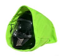 Lawnoval Custodia protettiva per casco da moto in tessuto Oxford con chiusura a coulisse, custodia protettiva per caschi integrali (verde)