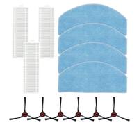 Lawnoval Kit di pulizia per aspirapolvere Laresar Mars01 e robot Lubluelu, accessori di ricambio per aspirapolvere e accessori per la pulizia della casa, sacchetti per aspirapolvere di base