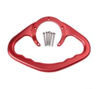 Lawnoval Maniglia per serbatoio passeggero per moto, in alluminio CNC, per YZF-R1 R6 R3 per MT-07 per MT-09, compatibile con il bracciolo del serbatoio del carburante (rosso)