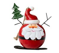 Lawnoval Merry Christmas Ferro Natale Pupazzo di Neve Ornamento Figura Creativa Ciondolo Albero di Natale