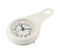 Lawnoval Orologio da parete per bagno e doccia, impermeabile, digitale, silenzioso, con ampio display, da appendere al portasciugamani, alimentato a batteria (AA)