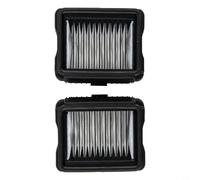 Lawnoval Per Eureka RapidWash 630 - Set di filtri a spazzola a rullo per NEW630 NEW630PL senza fili Wet Dry Cleaner con microfibra ad alta densità in morbida flanella (B)