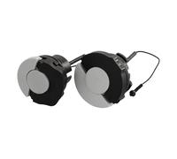 Lawnoval Set di 2 tappi per carburante e olio per motosega Stihl MS 200, MS 210, MS 230, MS 250, MS 260, nero e bianco