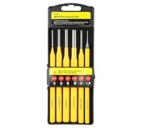 Lawnoval Set di 6 punzoni da 1/8 a 5/16" (1,5-8 mm), ad alta durezza, resistenti alla ruggine, per la lavorazione del legno e la lavorazione dei metalli