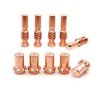 Lawnoval Set di elettrodi e ugelli al plasma KP2063-1B1 / KP2062-1B1 per torcia PRO-CUT 25 PCT20/80, punta da 0,7 mm, senza dispositivo Vortex, confezione da 5