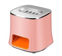 Lawnoval Sgusciatore elettrico per girasole, schiaccianoci automatico ricaricabile tramite USB, con sensore touch, pelapatate portatile per zucca, bianco (rosa)