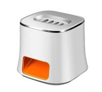 Lawnoval Sgusciatore elettrico per girasole, schiaccianoci automatico ricaricabile tramite USB con sensore touch, pelapatate portatile per zucca, bianco (bianco)