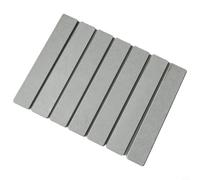 Lawnoval Tappetino scolapiatti pieghevole per piatti da cucina, protezione contro terra di diatomacea, multiuso, assorbe l'acqua, resistente al calore, 40 x 30 cm (grigio)