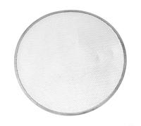 Lawnoval Teglia per pizza in alluminio, rotonda, ventilata, per uso commerciale, casa, cucina, panetteria, lavabile in lavastoviglie, diverse misure disponibili (50,8 cm)