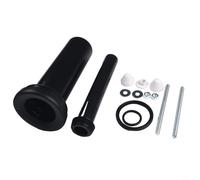 Lawnoval Tubo di collegamento in gomma per cassetta WC da 300 mm, per telai Duofix H112 H98 H82 da 90 mm, 45 mm, set di prolunga per tubo di scarico