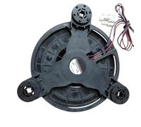 Lawnoval Ventilatore per frigorifero 12 V CC 0,171 A triplo filo, nero, 12,5 cm, modello GW12E12MS1FB-52