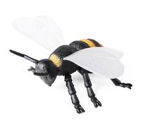 Lawnrden Bugs for Kids, Bee Toy Realistic Plastic Bugs Model Educational Animal Toys for Kids Toddlers Science Project 6.1x4.5x2.1 Pollici