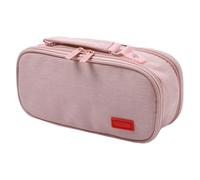 Lawnrden Casa di matita a 5 strati a 5 strati di tela con mantenimento di provviste scolastiche con manico per ragazzi per adulti per ragazzi |.Contratto carino