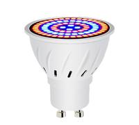 Lawnrden Lampada per la Crescita delle Piante|Lampadina per Coltivazione 60 LED GU10 Lampada per orticoltura a Spettro Completo per la Crescita delle Piante 220V per Interni grasse Giardino