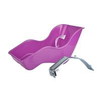 Lawnrden Seggiolino per Bambole, seggiolino per Bambola per Baby Bambole in plastica Leggera Accessorio per attaccamento Pratico per Passeggino Scooter per Ragazze, Viola | Accessori per Bambini