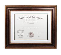 Lawrence 11x14 Doppio Uso Bronzo Perline Cornice Documenti