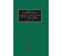 Lawrence A. Poneman Research on Accounting Ethics (Copertina rigida)