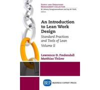 Lawrence D. Fredendall Matthi An Introduction to Lean Work Design, (Tascabile)