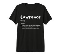 Lawrence Definition Personalized Name Custom Costume Larry Maglietta Premium
