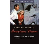 Lawrence F. Rhu Stanley Cavell's American Dream (Copertina rigida)