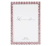 Lawrence Frames 4x6 argento metallo scintillante cornice - rosa morbido