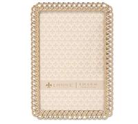 Lawrence Frames 4x6 Gold Metal Picture Frame-Eternity Rings Cornice portafoto, Metallo, Oro