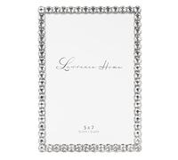 Lawrence Frames 5x7 Argento Metallo Sparkle Frame - Trasparente Brillantezza