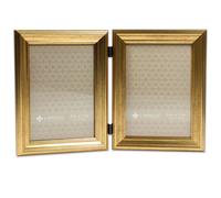 Lawrence Frames 5x7 Cornice per foto con cerniera Double Sutter in oro brunito