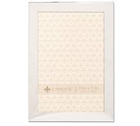 Lawrence Frames 5x7 Flat Silver Metal Picture Frame Cornice portafoto, Metallo, Argento